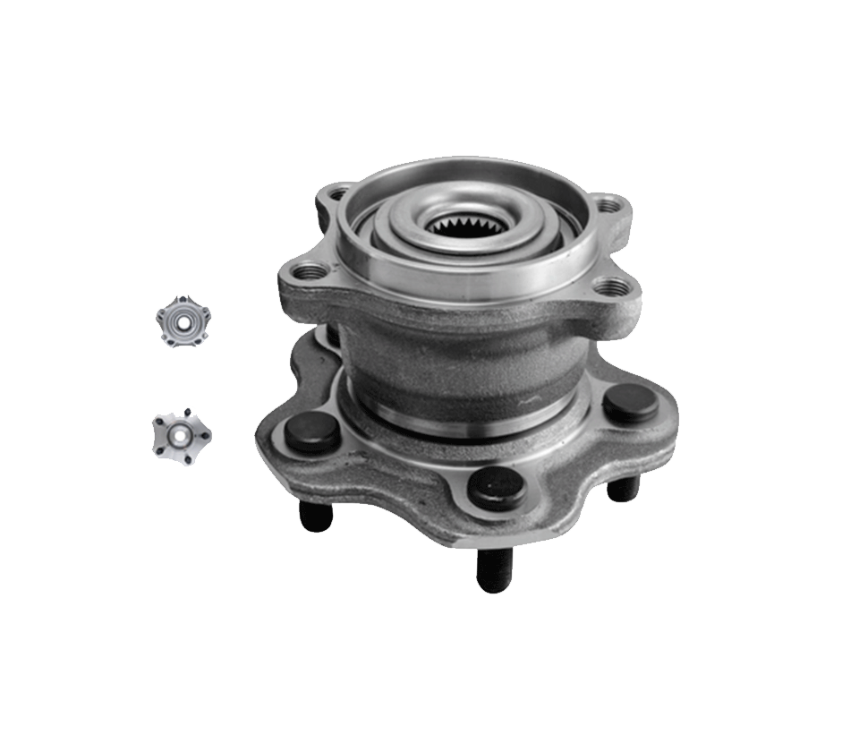 MAZA RUEDA TRASERA IZQ-DER ROGUE 08-014, X-TRAIL 08-014, KOLEOS 09-016, JUKE 012-017 (S/ABS) (4X4)