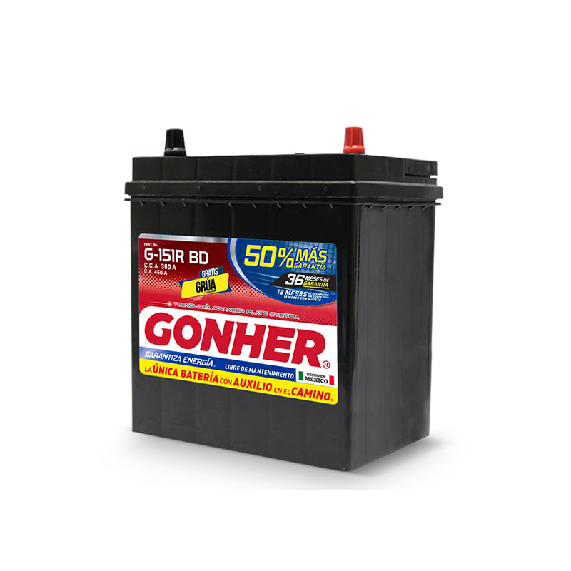 ACUMULADOR CAPACIDAD DE ARRANQUE DE 0° C 450 AMPS