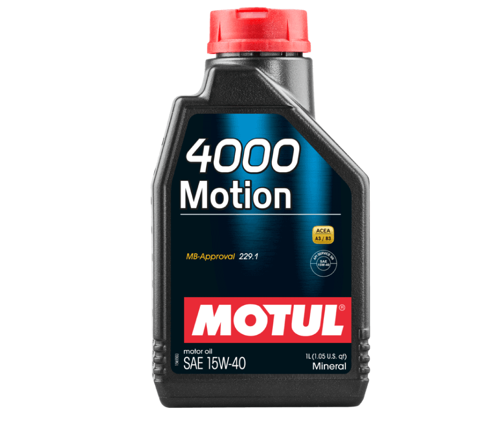 ACEITE MOTUL MINERAL 4000 MOTION 15W40 BOTELLA 1L (102815)