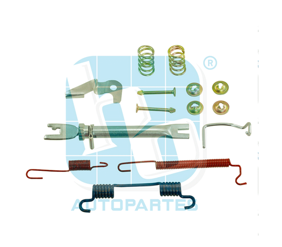 KIT FRENO DE TAMBOR IZQUIERDO CHEVROLET CHEVY 94-012, CHEVROLET CORSA 03-08 (1665Z)