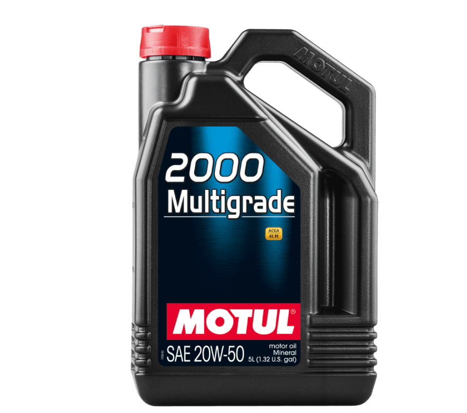 ACEITE MOTUL MINERAL 2000 MULTIGRADE 20W50 GARRAFA 5L (100311) 113167