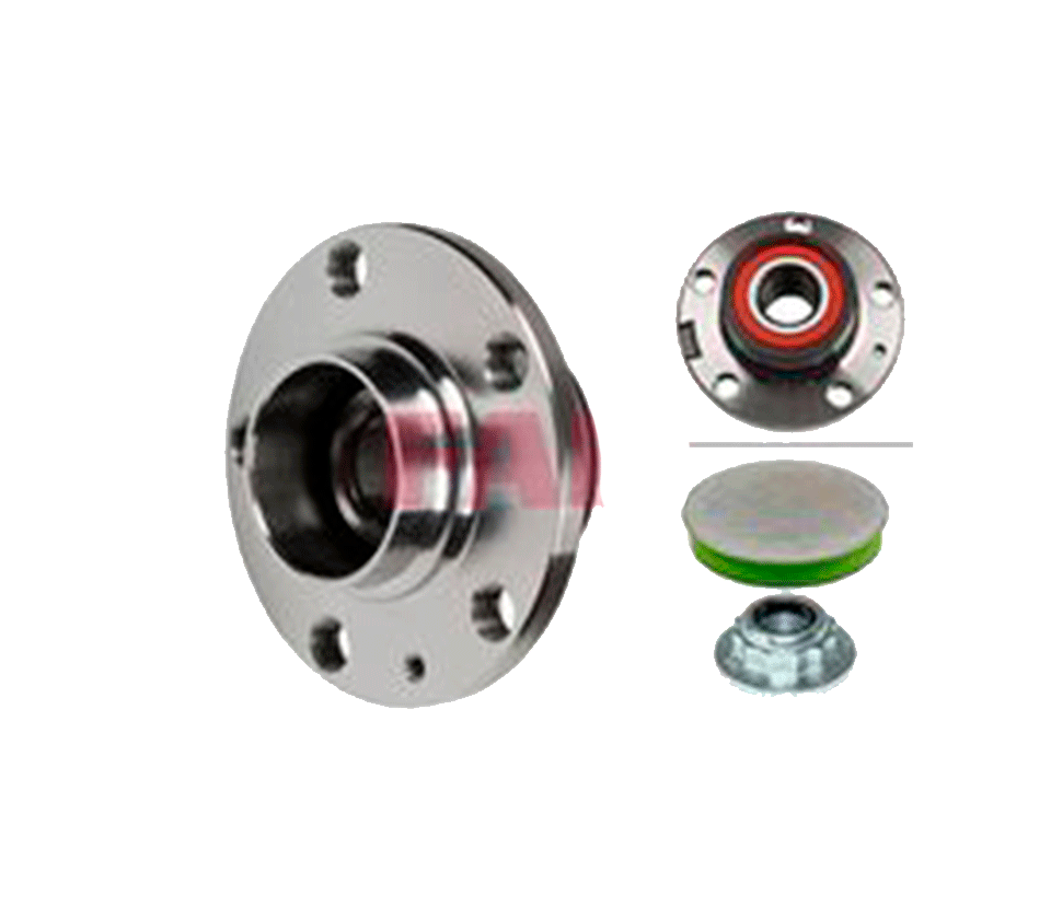 MAZA DE RUEDA TRASERA IZQ-DER IBIZA 03-017,POLO 013-017, CROSSFOX 07-016, AUDI A1 011-018 ABS