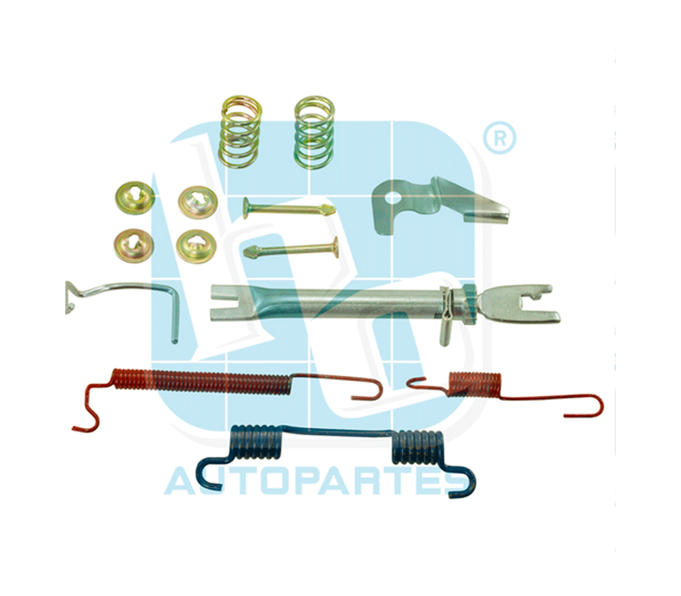 KIT FRENO DE TAMBOR DERECHO CHEVROLET CHEVY 1994-2012, CHEVROLET CORSA 2003-2008 (1665Z)