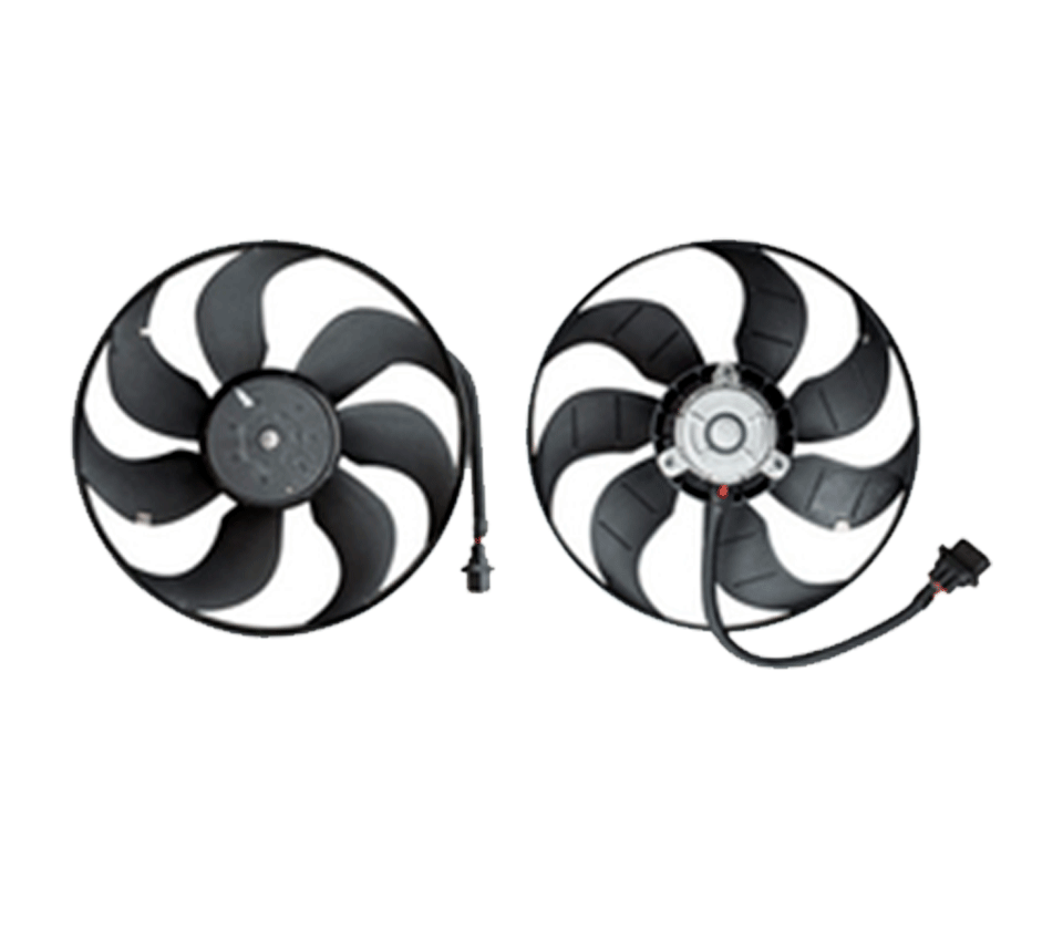 MOTOVENTILADOR JETTA A4 2.0L (CLASICO) 99-015, GOLF A4 2.0L 99-07, BEETLE 98-011 (CON A/A)  IZQ PRINCIPAL