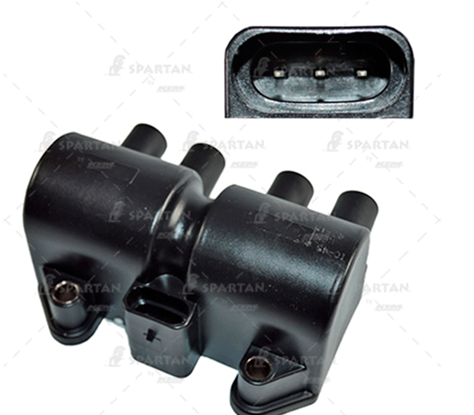 BOBINA ENCENDIDO CHEVROLET AVEO 1.6L 08-017, SPARK (CLASICO) 1.2L 011-017, BEAT 018-021, CHEVY 04-012