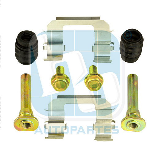 KIT DE CALIPER RUEDA DELANTERA CHEVROLET AVEO 1.6L 08-018, PONTIAC G3 07-09 (WD1035)