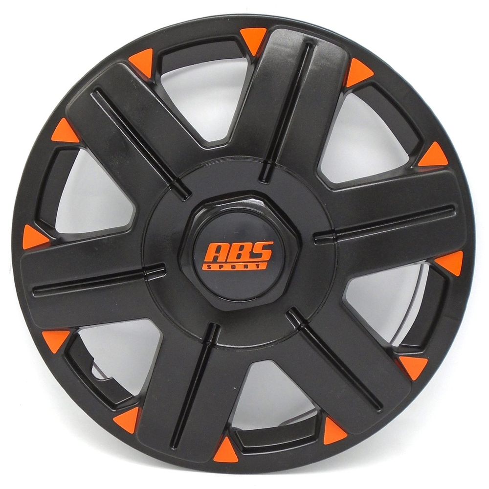 TAPON ABS SPORT TUNING R13-0025 NEGRO-NARANJA