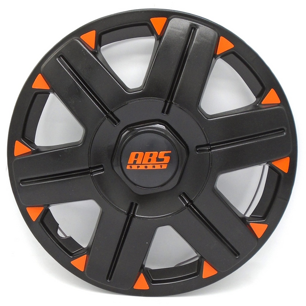 TAPON ABS SPORT TUNING R13-0025 NEGRO-NARANJA