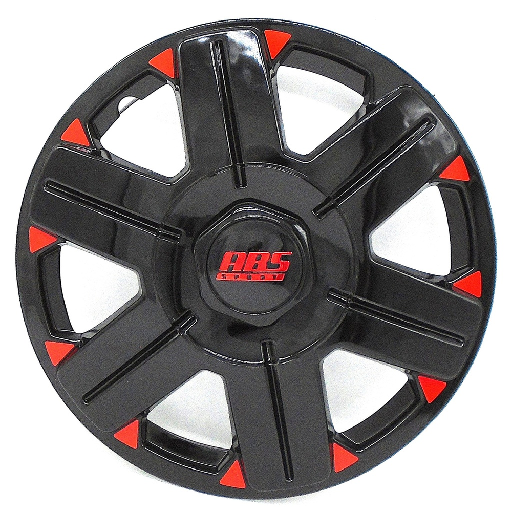 TAPON ABS SPORT TUNING R13-0029 NEGRO-ROJO