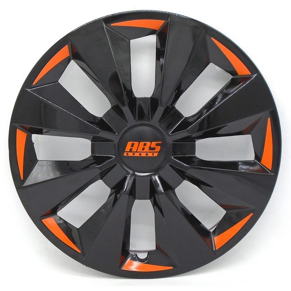 TAPON ABS SPORT TUNING R14-0043 NEGRO-NARANJA