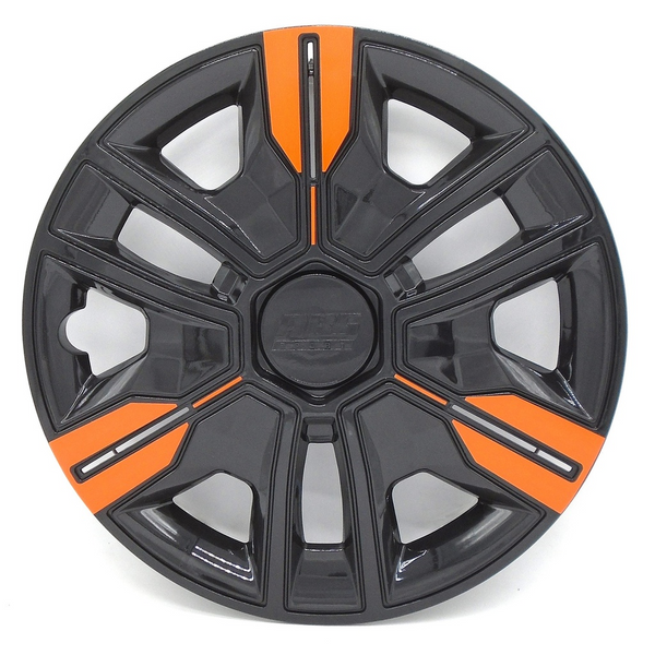 TAPON ABS SPORT TUNING R14-0046 NEGRO-NARANJA