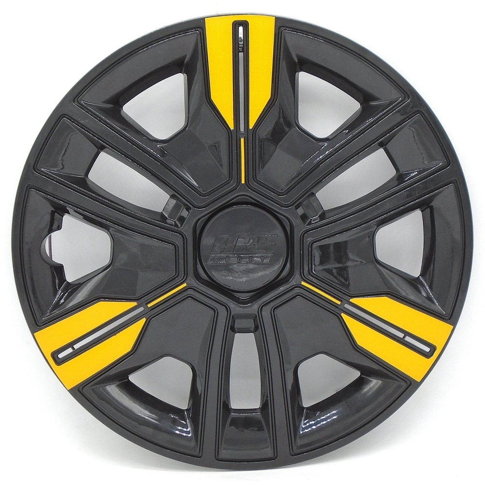 TAPON ABS SPORT TUNING R14-0048 NEGRO-AMARILLO