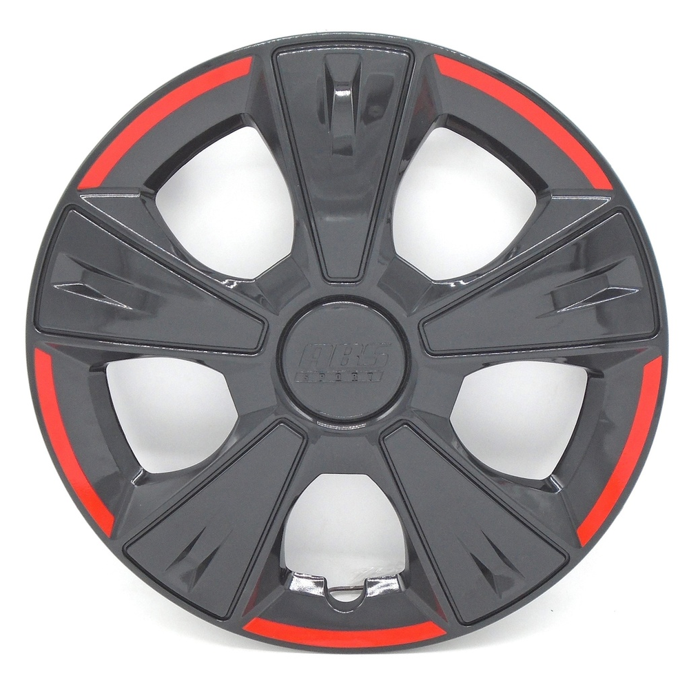 TAPON ABS SPORT TUNING R14-0052 NEGRO-ROJO