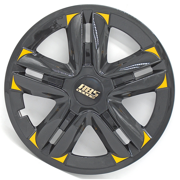 TAPON ABS SPORT TUNING R15-0051 NEGRO-AMARILLO