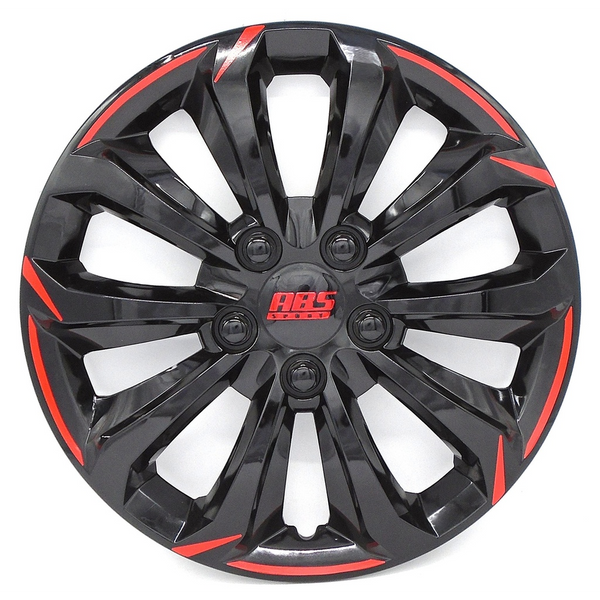 TAPON ABS SPORT TUNING R16-0021 NEGRO-ROJO