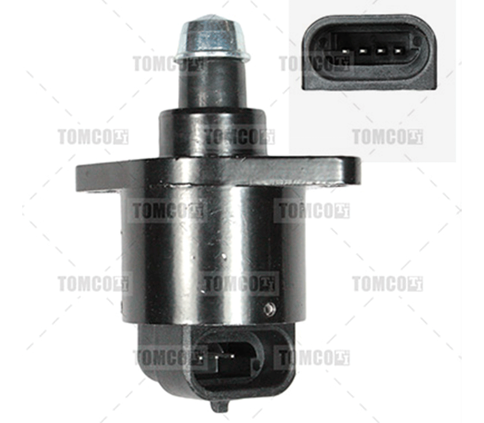 VALVULA CONTROL AIRE (IAC) CLIO-PLATINA 1.6L 02-010, MEGANE 2.0L 01-03, SCENIC 2.0L 01-04  (NO APLICA OVD)