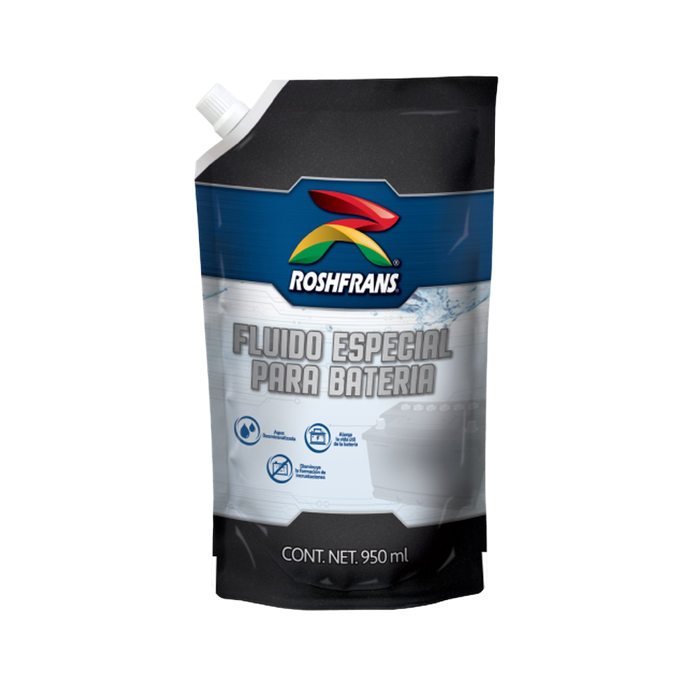 AGUA PARA BATERIA BOTE 950 ML