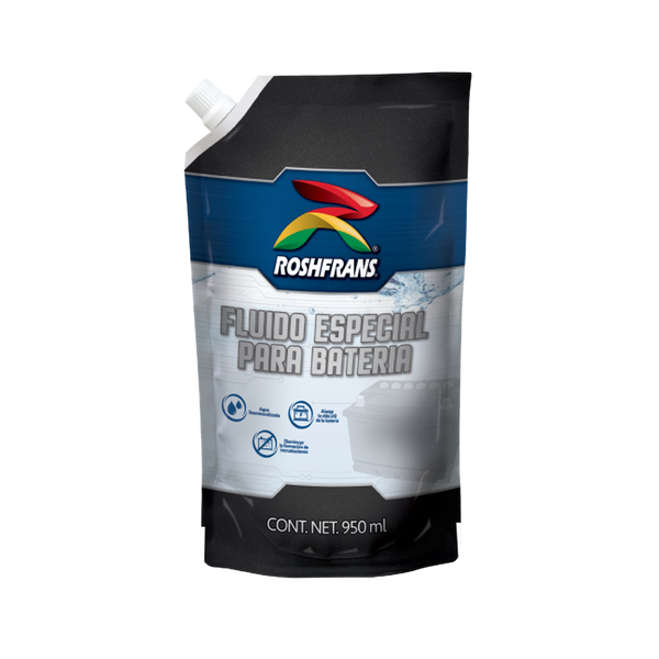 AGUA PARA BATERIA BOTE 950 ML