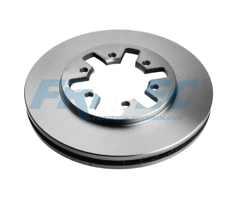 DISCO FRENO DELANTERO NISSAN PICKUP D21 2.4L 94-08, NP300 09-012, URVAN 00-01 (260mm EXT)