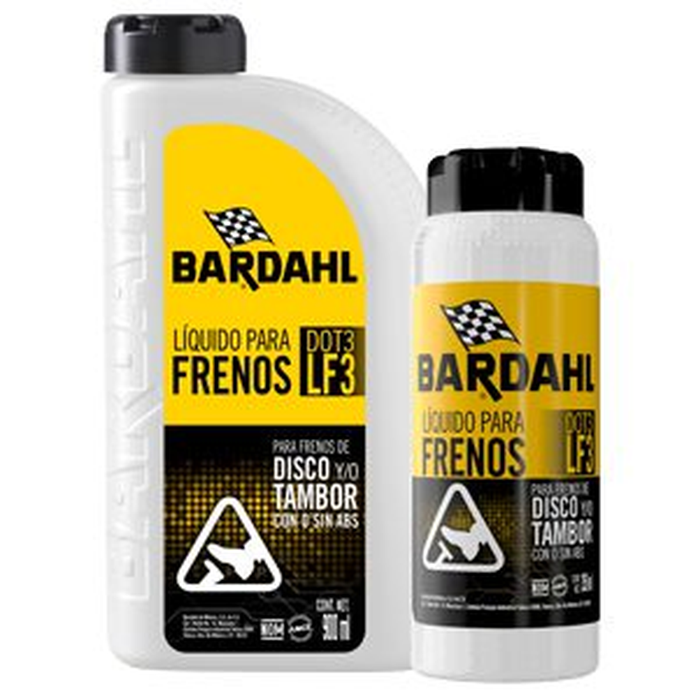LIQUIDO PARA FRENOS DOT-3 900 ML BARDAHL