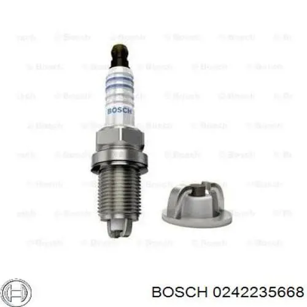 BUJIA 2 ELECTRODOS DE COBRE GOLF-JETA  A3 2.0L 93-99, JETTA A4 (CLASICO) 2.0L 99-015