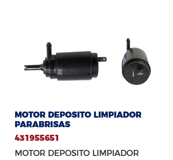 MOTOR DEPOSITO DE LIMPIAPARABRISAS CHEVY 95-012, GOLF-JETTA 88-92, EUROVAN 01-04