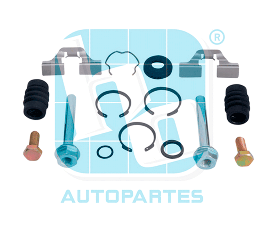 KIT DE CALIPER RUEDA TRASERA GOLF JETTA A3 93-98, GOLF JETTA A4 99-07 (WX340A)