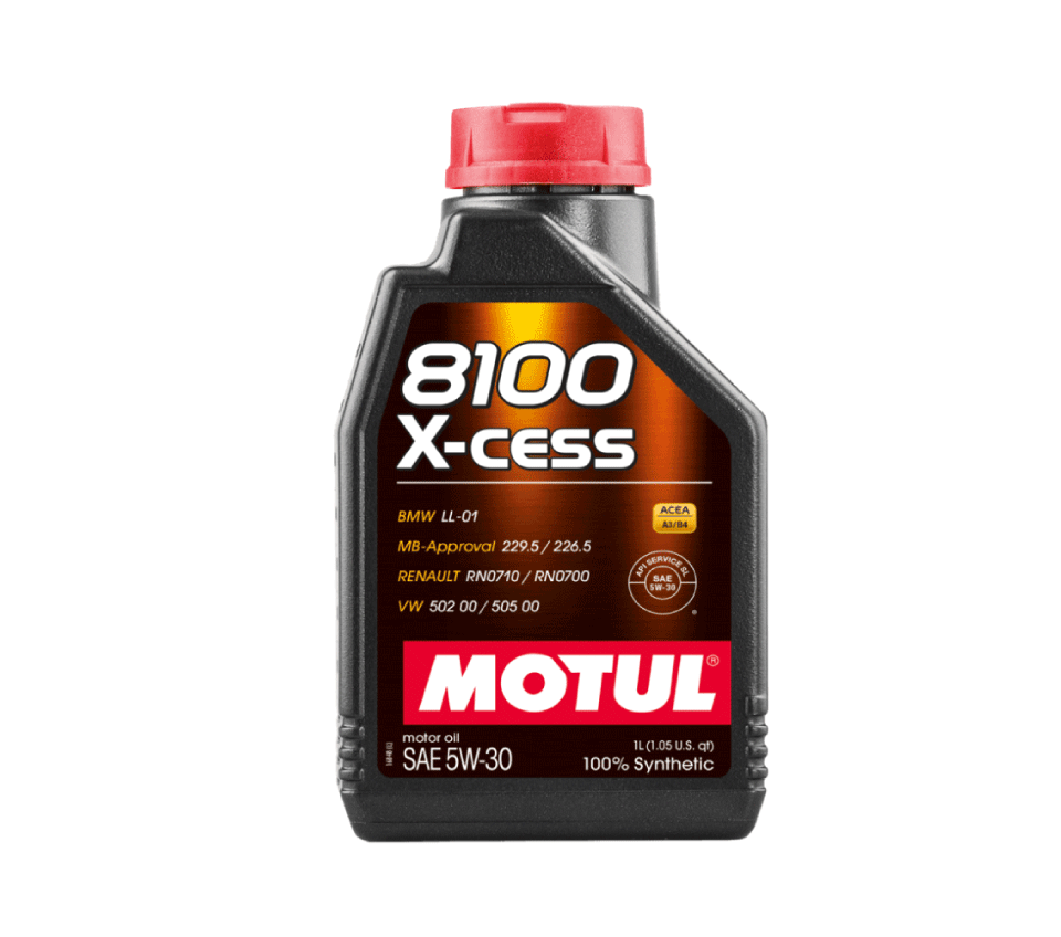 ACEITE MOTUL SINTETICO 8100 5W30 BOTELLA 1L (108944)