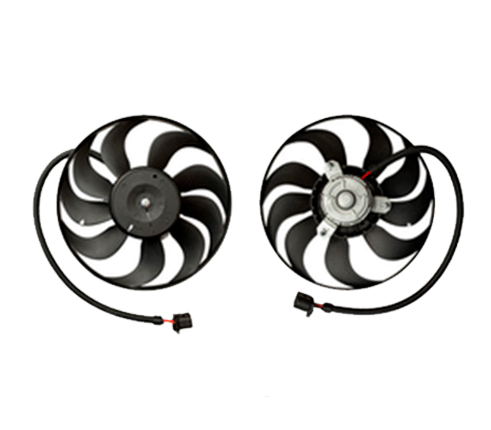 MOTOVENTILADOR JETTA A4 (CLASICO) 1.8L 2.0L 99-015, GOLF A4 1.8L 2.0L 99-07 (C/AA) DERECHO AUXILIAR CHICO