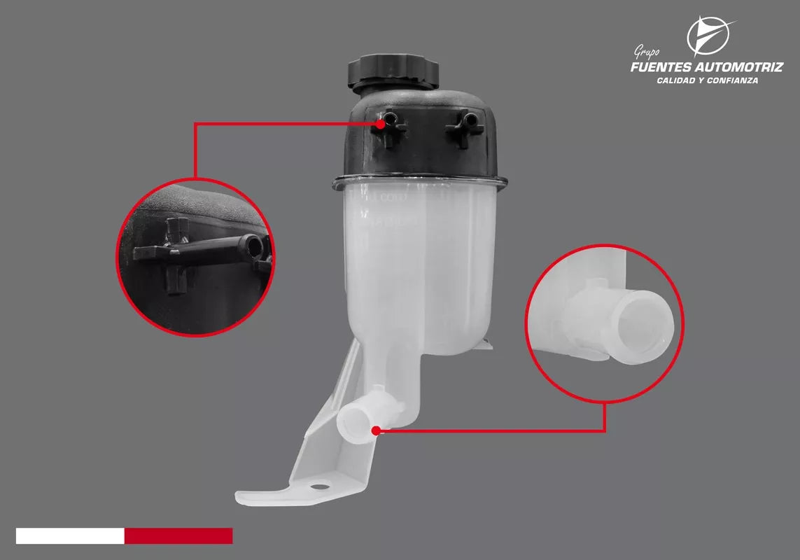 DEPOSITO PARA REFRIGERANTE CHEVROLET SILVERADO 1500 4.3L 2014-2018, CHEYENNE 2014-2020