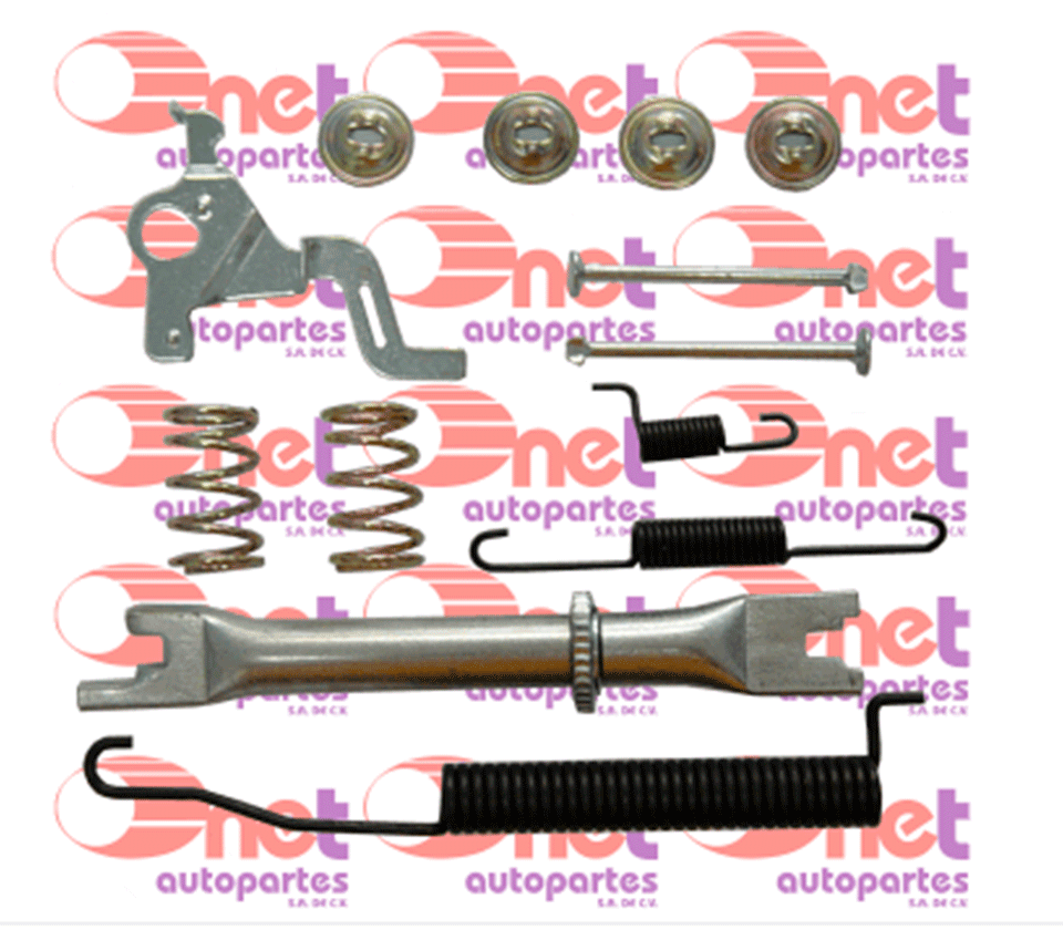 KIT FRENO DE TAMBOR DERECHO NISSAN NP300 FRONTIER 016-020, NP300 PICKUP 016-023