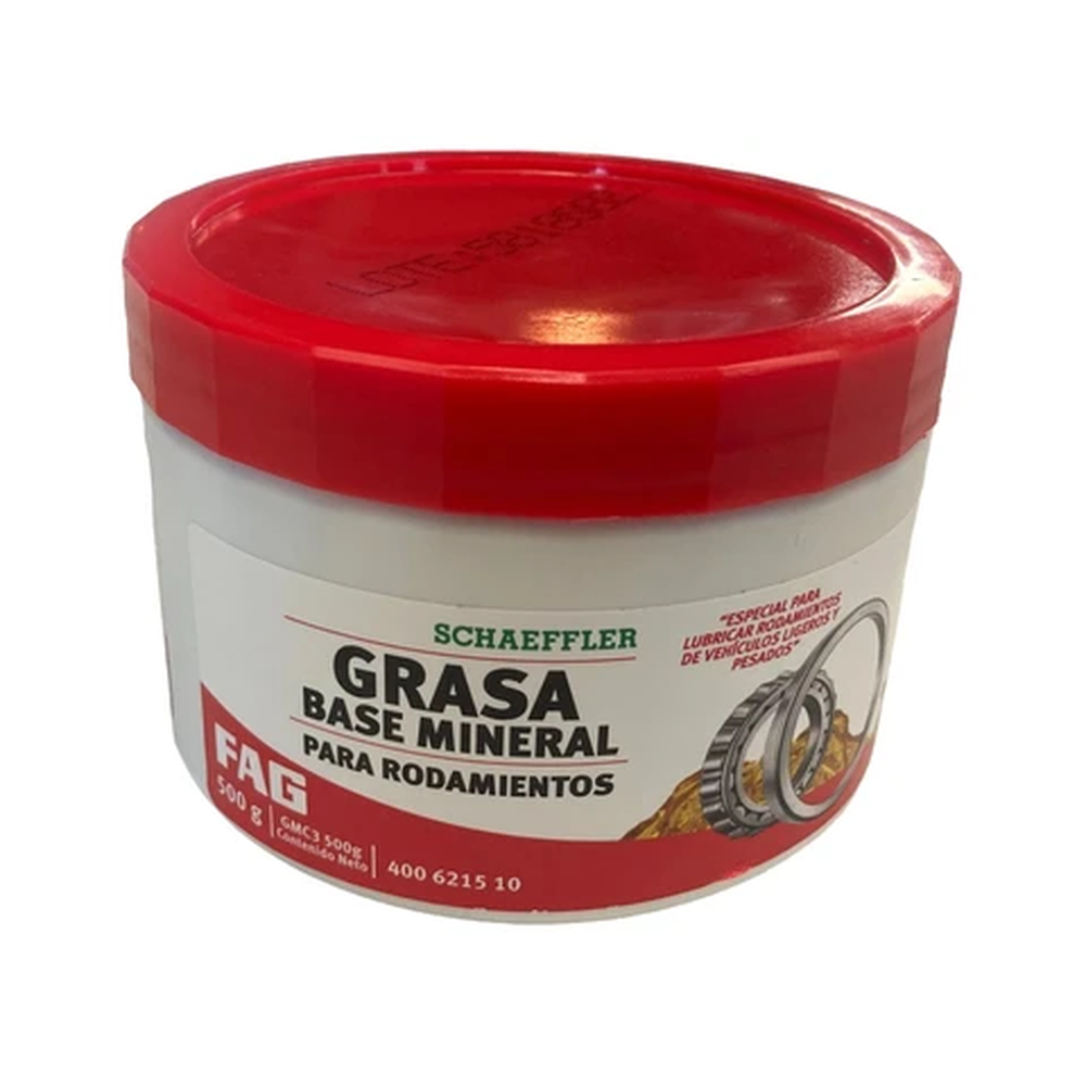 GRASA PARA BALEROS Y CHASIS BOTE 500GR FAG