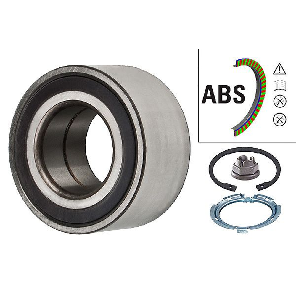 BALERO DOBLE RUEDA DELANTERA MARCH 012-14, VERSA 12-19, PLATINA  02-010, FIAT 500 012-019