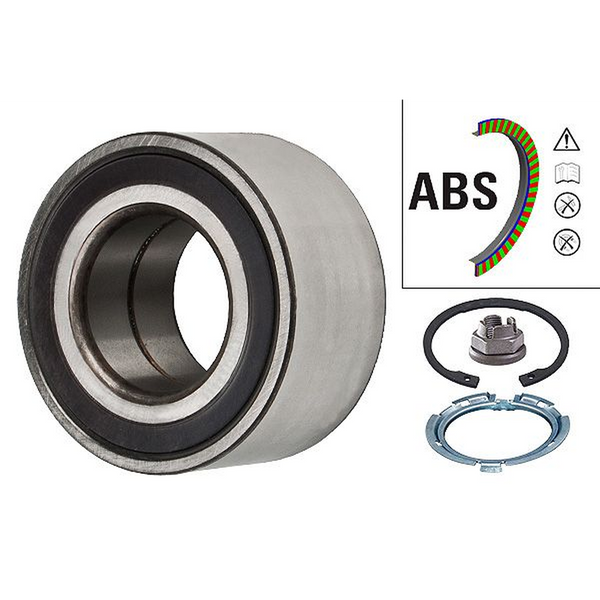 BALERO DOBLE RUEDA DELANTERA MARCH 012-14, VERSA 12-19, PLATINA  02-010, FIAT 500 012-019