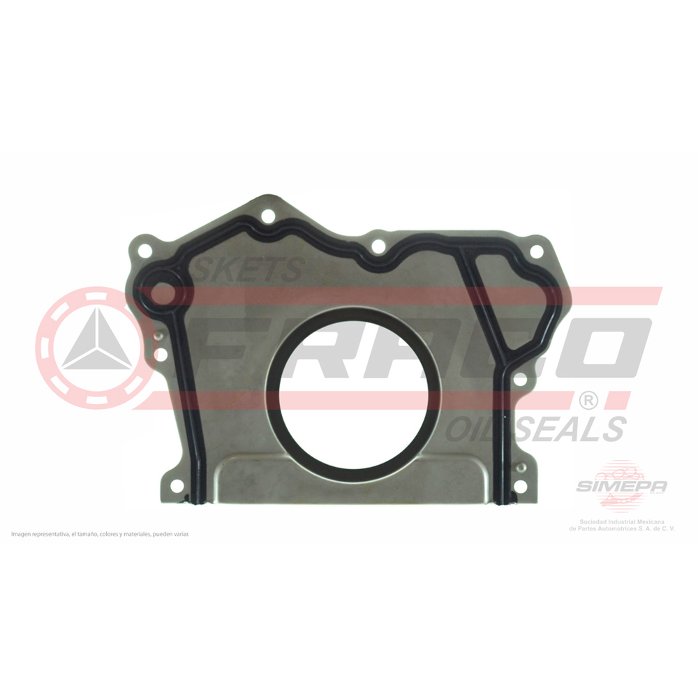 RETEN DE CIGUEÑAL TRAS CON PORTA RETEN DOD JOURNEY CHR TOWN COUNTRY 11/16 3.6L V6