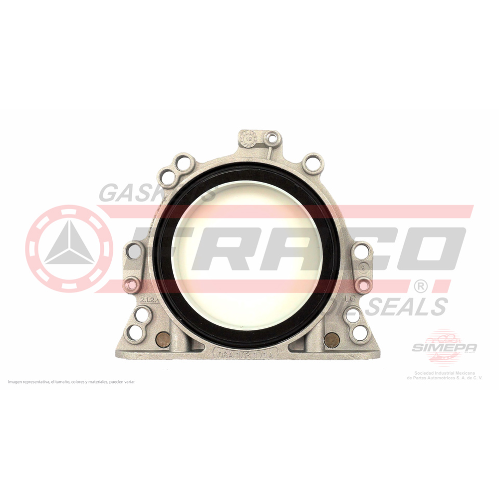 RETEN DE CIGUEÑAL TRASERO JETTA A4 2.0L (CLASICO) 99-015, BEETLE 2.0L 98-05, GOLF A4 2.0L 99-07