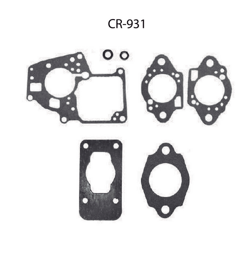 JUNTA CARBURADOR NISSAN TSURU I 85-87, PICKUP NISSAN 1.8L 88-93 (1 GARGANTA)