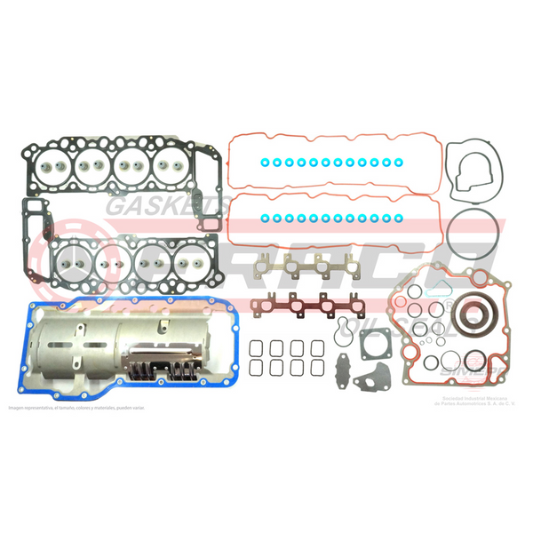 JGO JUNTAS MOTOR DOD RAM 2500 04/13 DAKOTA PICK UP 02-05 4.7L V8
