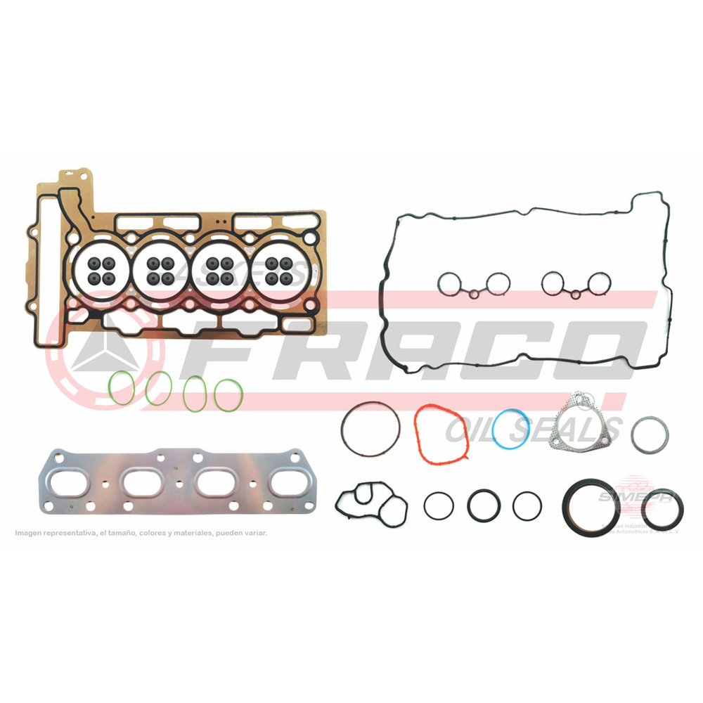 JGO JUNTAS MOTOR PEU 207 2013 MINI COOPER 05/09 1.6L L4