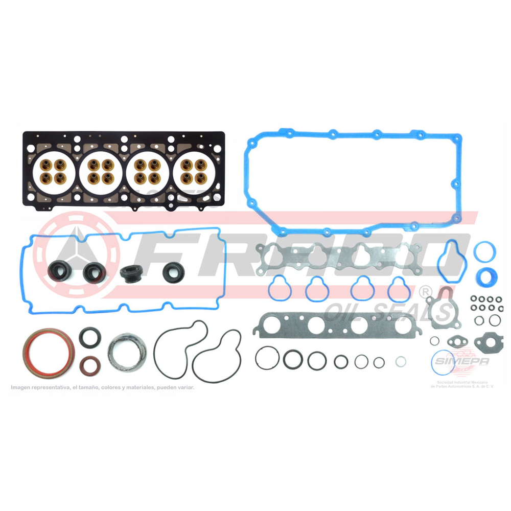 JGO JUNTAS MOTOR DOD NEON STRATUS 00-05 2.0L L4 SOHC