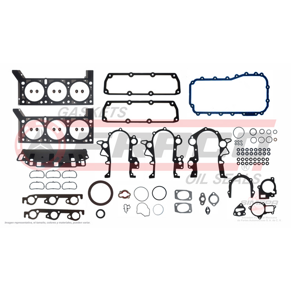 JGO JUNTAS MOTOR CHR GRAND VOYAGER TOWN COUNTRY 02/06 3.8L V6
