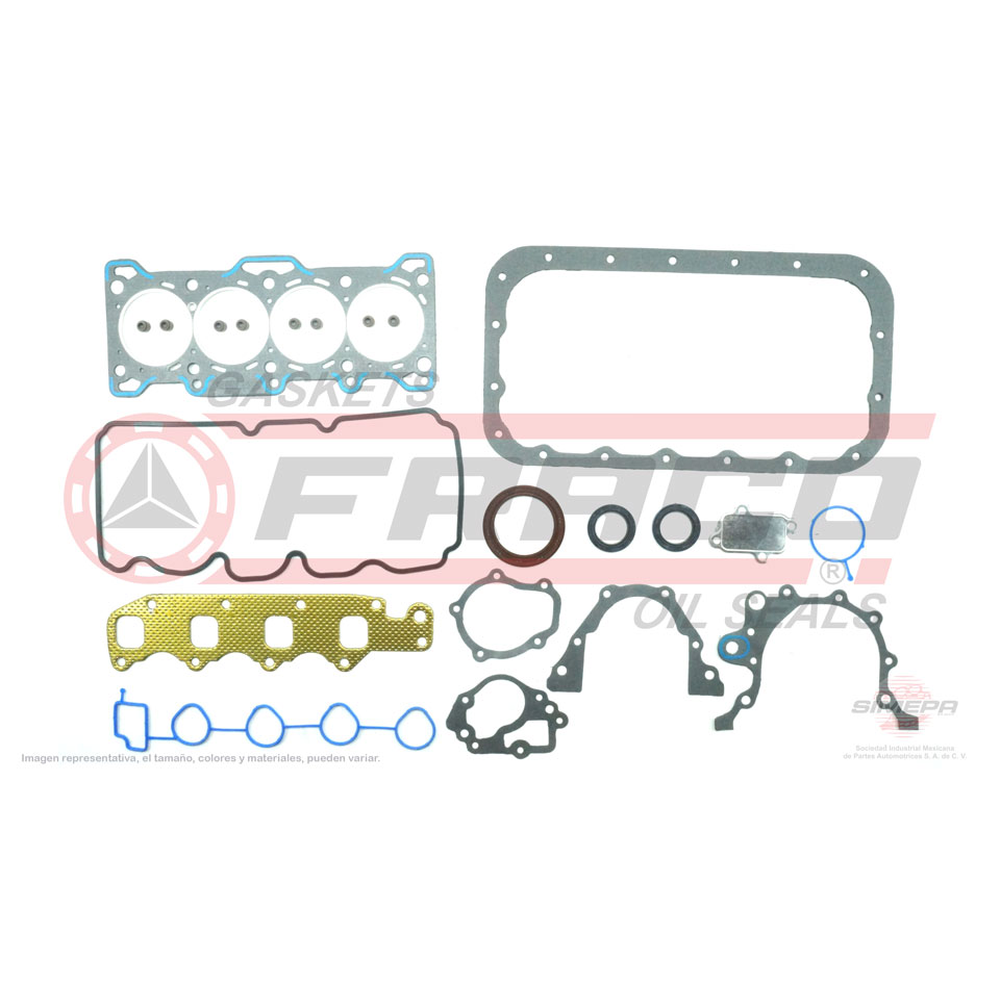 JGO JUNTAS MOTOR COMPLETO MATIZ 1.0L 2004-2015