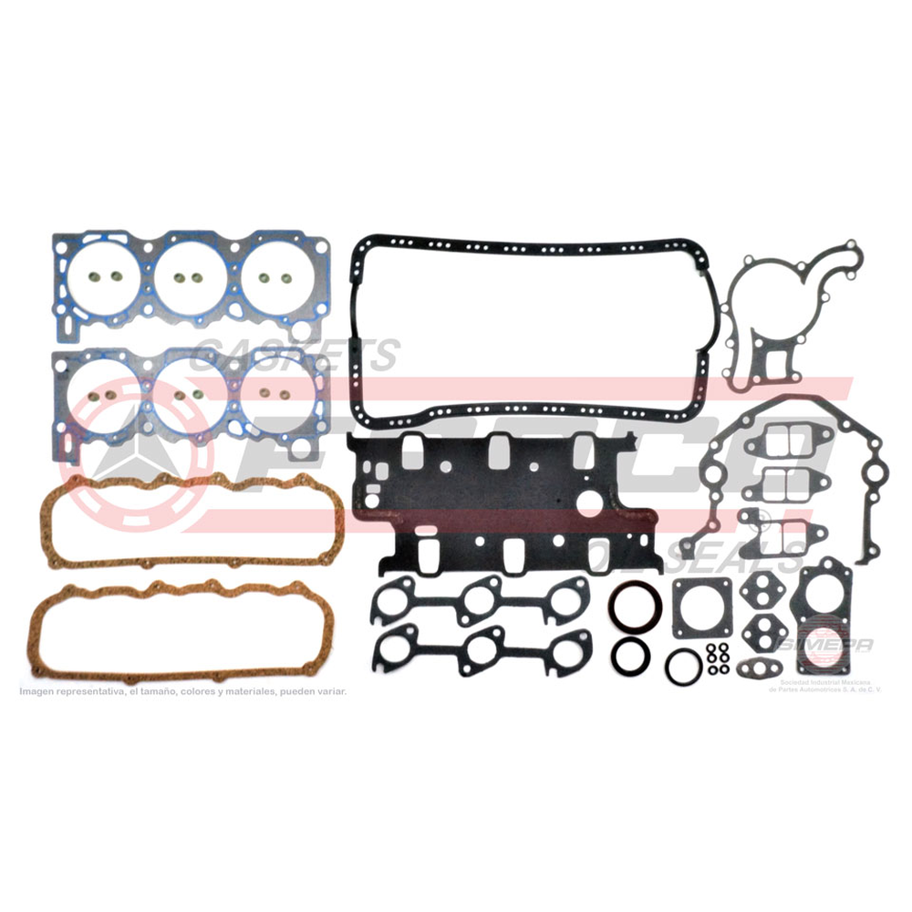 JGO JUNTAS MOTOR FOR BRONCO RANGER 86-92 2.9 LV6  ( MOTOR ALEMAN )