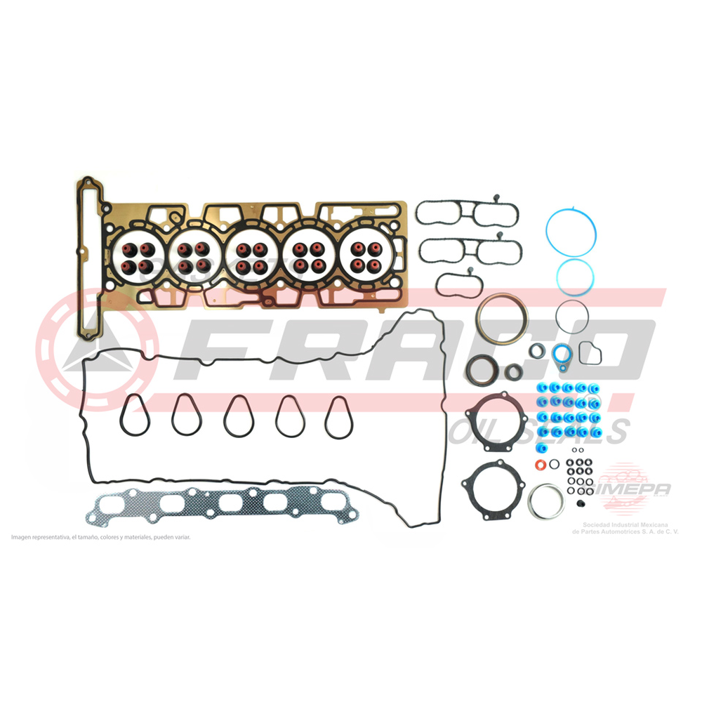 JGO JUNTAS MOTOR CHE COLORADO GMC CANYON 04/06 3.5L L5 MOTOR L5