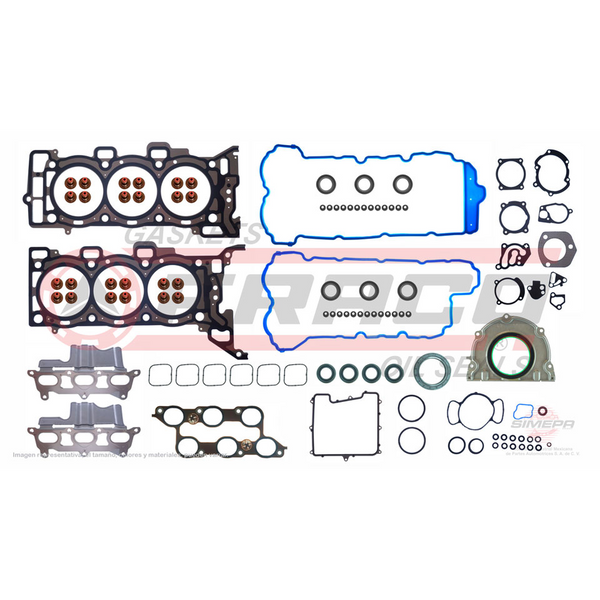 JGO JUNTAS MOTOR TRAVERSE 3.6L 09-013, ACADIA 3.6L 09-013, ENCLAVE 3.6L 09-013