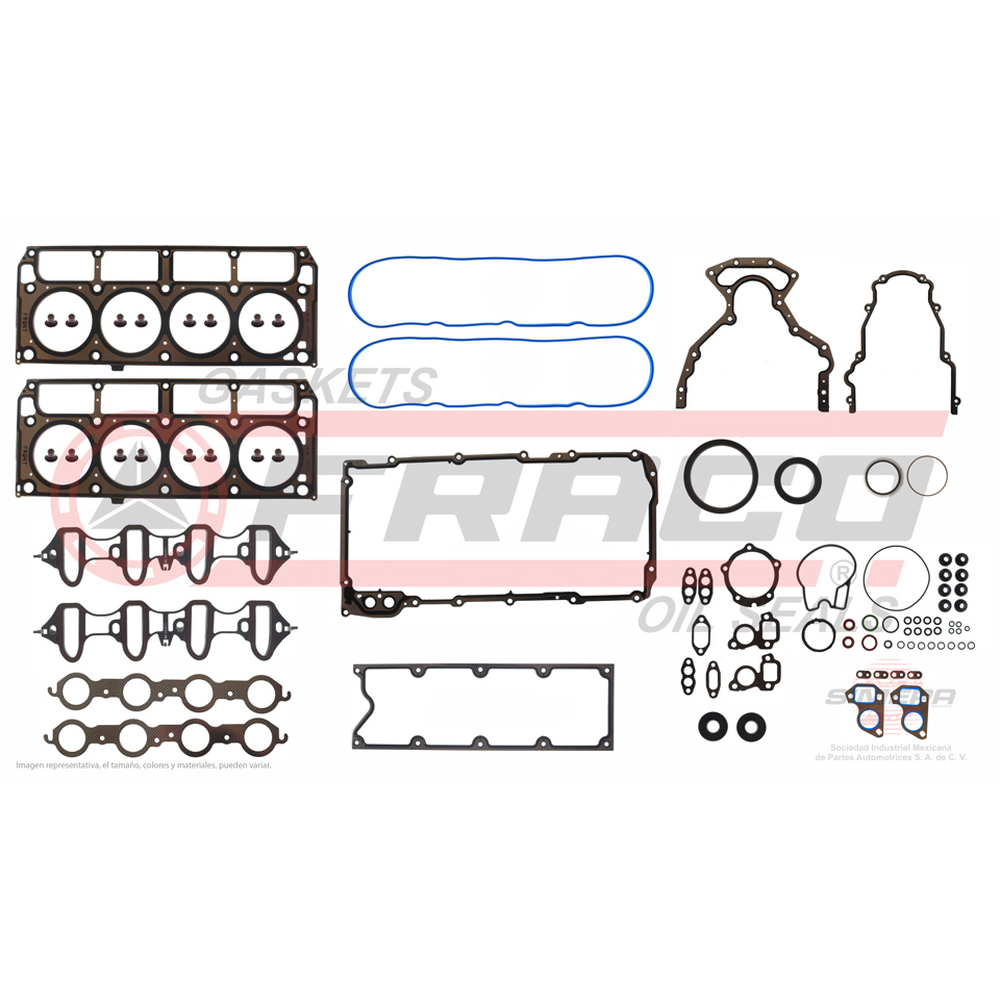 JGO JUNTAS MOTOR CHE SILVERADO 2500 EXPRESS VAN SUBURBAN 01/10 5.3L V8