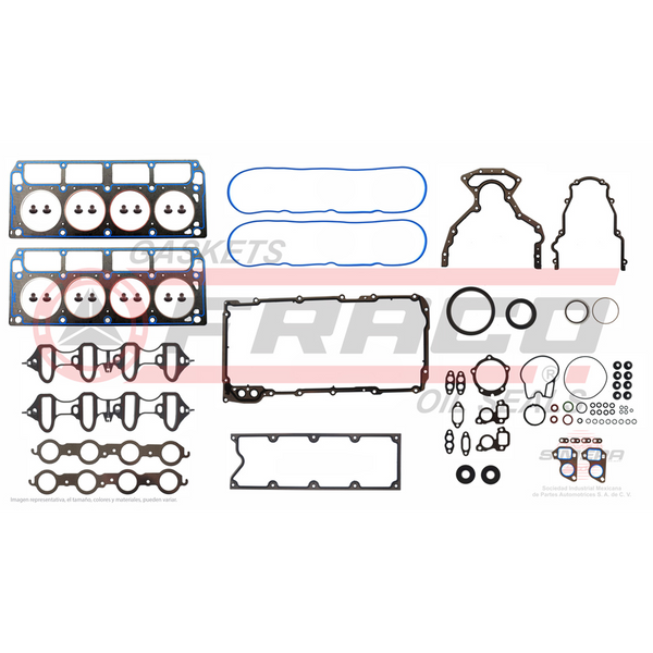JGO JUNTAS MOTOR CHE CHEYENNE SUBURBAN SILVERADO 99/11 4.8L 5.3L V8