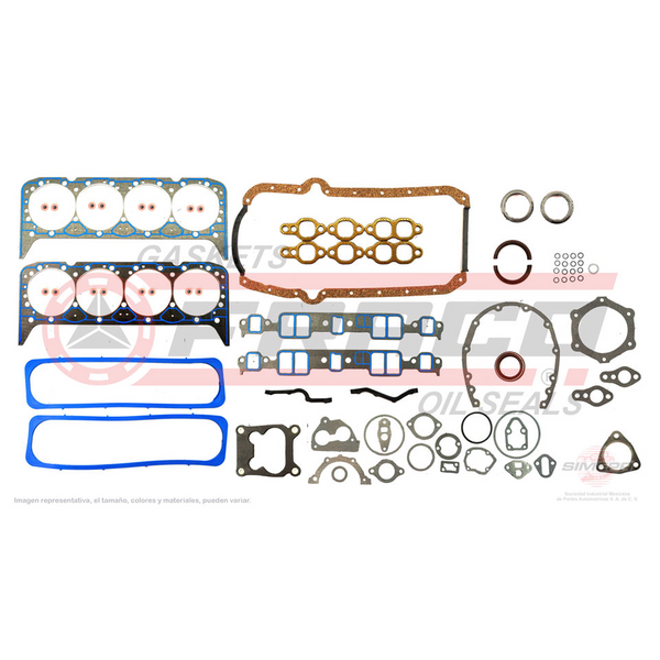 JGO JUNTAS MOTOR CHE C-2500 C-3500 C15 C25 C35 91-97 5.7L V8