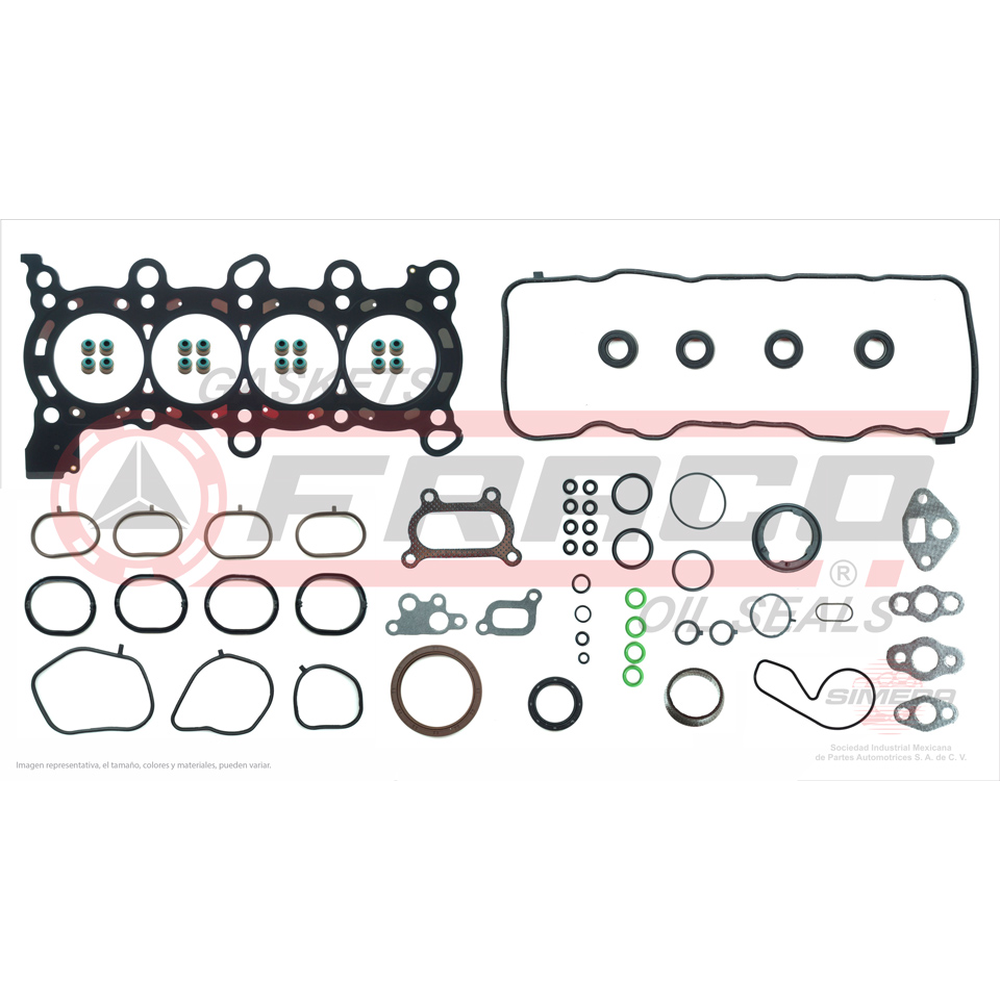 JGO JUNTAS MOTOR HONDA CIVIC 1.8L 06-015, HR-V 016-022