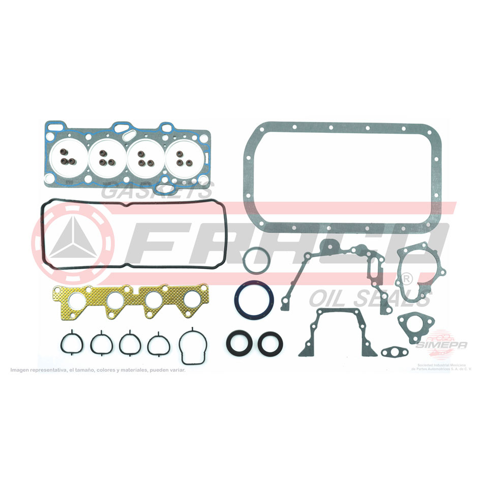 JGO JUNTAS MOTOR DOD I10 12/14 1.1L L4